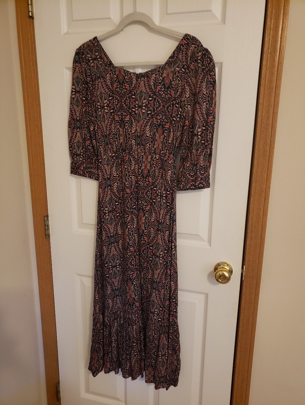 Apricot Brand Colorful Paisley Maxi Dress - Picture 4 of 6